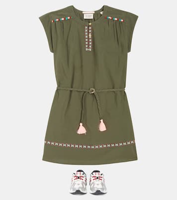 Robe Neon Pop brodée en coton | Scotch & Soda Kids