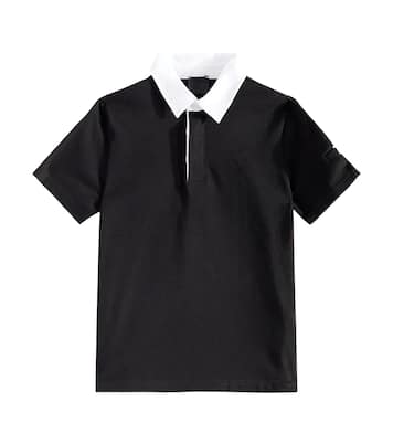 Polo de jersey de algodón con logo | Givenchy Kids