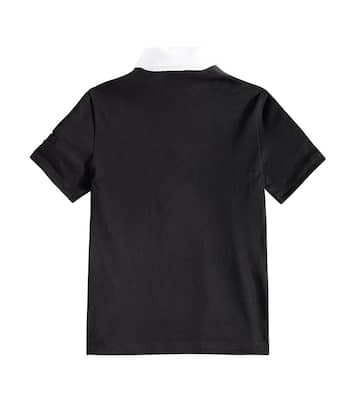 Polo de jersey de algodón con logo | Givenchy Kids