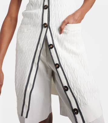 Cardigan in cotone | Brunello Cucinelli