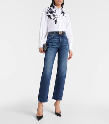 High-Rise Straight Jeans | Dolce&Gabbana