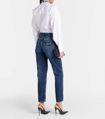 High-Rise Straight Jeans | Dolce&Gabbana