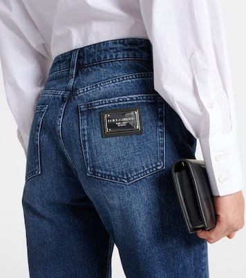 High-Rise Straight Jeans | Dolce&Gabbana