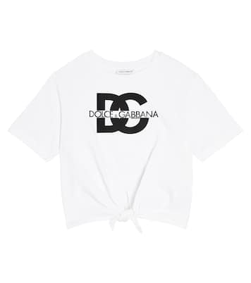 T-Shirt aus Baumwoll-Jersey | Dolce&Gabbana Kids