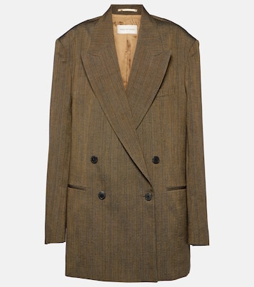 Blazer oversize en coton mélangé | Dries Van Noten