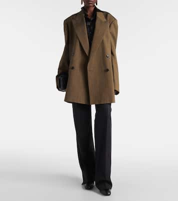 Blazer oversize en coton mélangé | Dries Van Noten