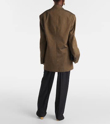 Blazer oversize en coton mélangé | Dries Van Noten