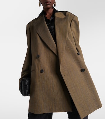Blazer oversize en coton mélangé | Dries Van Noten