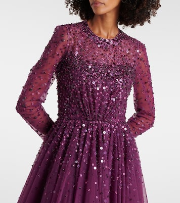 Robe longue Constantine en tulle | Jenny Packham
