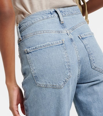 Jeans slim cropped Riley de tiro alto | Agolde