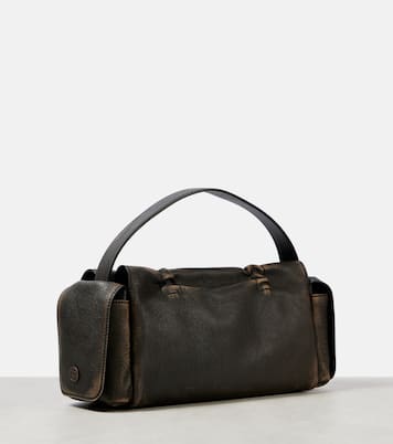 Schultertasche Multipocket aus Leder | Acne Studios