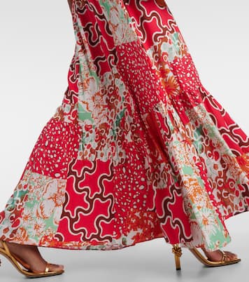 Bedrucktes Maxikleid Etta | Diane von Furstenberg