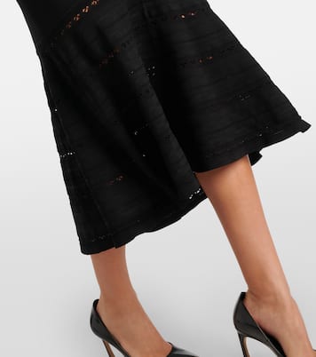 Falda midi flared | Victoria Beckham