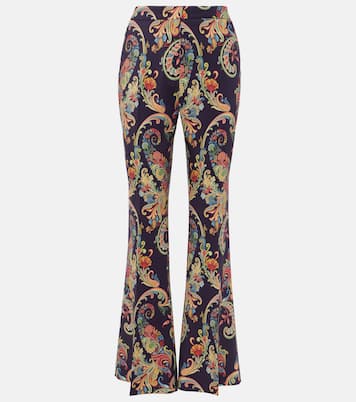 Pantalones flared de tiro alto | Etro