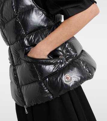 Daunenweste Anse mit Faux Fur | Moncler