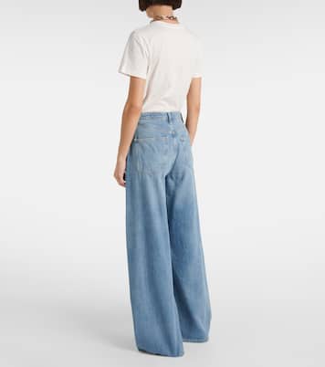 Jeans Helsinki a gamba larga e vita alta | AG Jeans