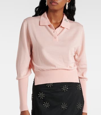Polo de lana y seda | Simone Rocha
