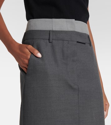 Midirock Alceste aus Wolle | Sportmax