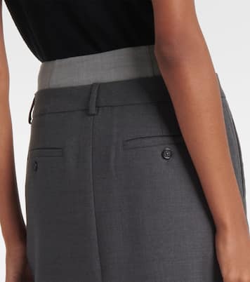 Midirock Alceste aus Wolle | Sportmax