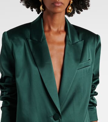 Blazer aus Seidensatin | The Sei