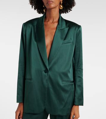 Blazer aus Seidensatin | The Sei