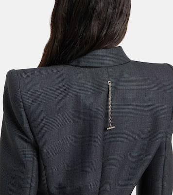Wool and mohair blazer | McQueen