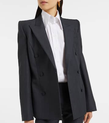 Wool and mohair blazer | McQueen