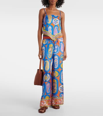 Flores printed top | Alémais