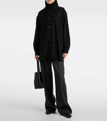 Camicia Komako in lana e cashmere | The Row