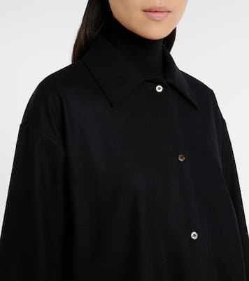 Camicia Komako in lana e cashmere | The Row