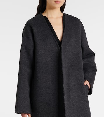 GG double-breasted wool coat | Gucci