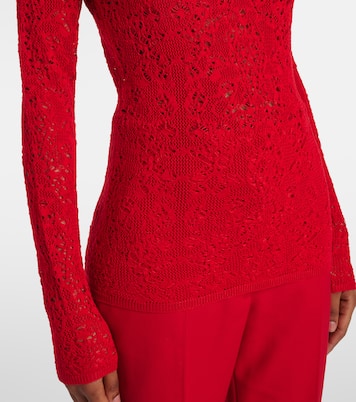 Top con bottoni Ithaca in lana e seta | Gabriela Hearst