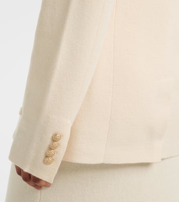Wool and cashmere blazer | Jardin des Orangers