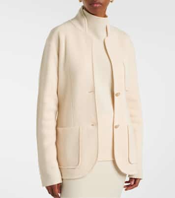 Wool and cashmere blazer | Jardin des Orangers