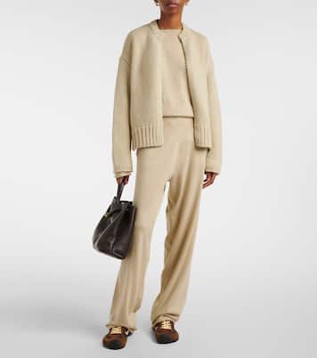 N°353 Relax cotton and cashmere sweatpants | Extreme Cashmere