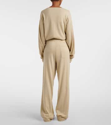 N°353 Relax cotton and cashmere sweatpants | Extreme Cashmere