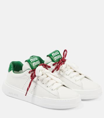 Sneakers aus Leder | Miu Miu