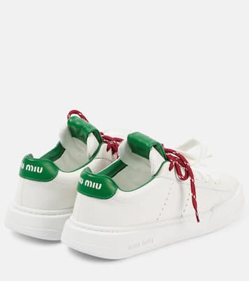 Sneakers aus Leder | Miu Miu