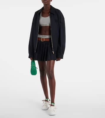Sneakers aus Leder | Miu Miu