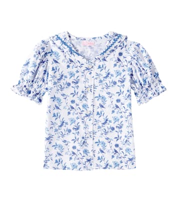 Blusa Georgina de algodón floral | La Coqueta