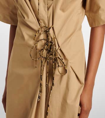 Abito a portafoglio in cotone | Dries Van Noten