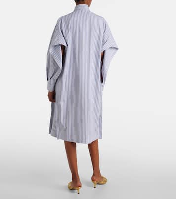 Robe chemise rayée en coton | Bottega Veneta