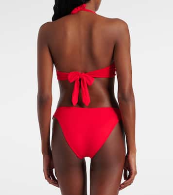 Paris embellished bikini top | Melissa Odabash