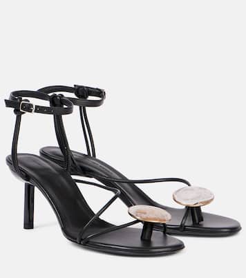 Sandales Doma 70 en cuir à ornements | Christopher Esber