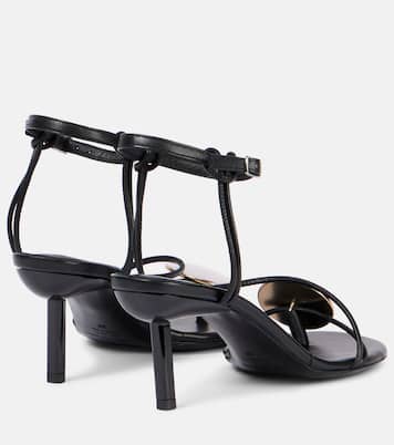 Sandales Doma 70 en cuir à ornements | Christopher Esber