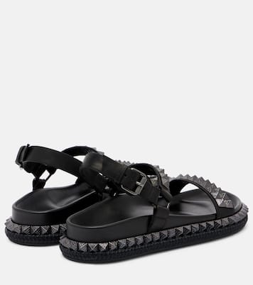 Verzierte Sandalen Pyrabizz aus Leder | Christian Louboutin