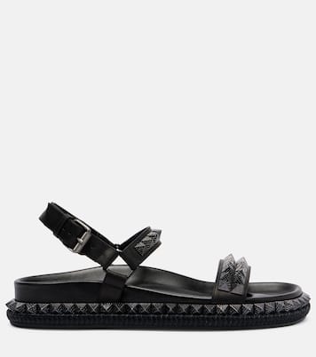 Verzierte Sandalen Pyrabizz aus Leder | Christian Louboutin