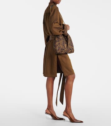 Schultertasche Jamie aus Seiden-Twill | Saint Laurent