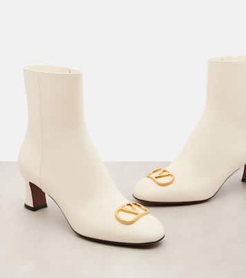 VLogo leather ankle boots  | Valentino Garavani