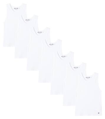 Set of 7 cotton tank tops | Bonpoint